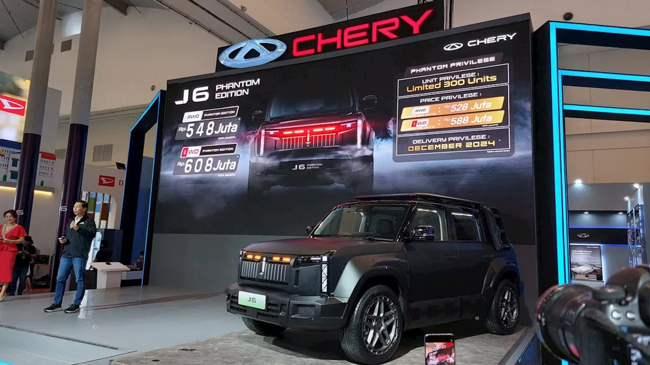 Punya Kemampuan Off-Road, Mobil Listrik Chery J6 Dijual Mulai Segini