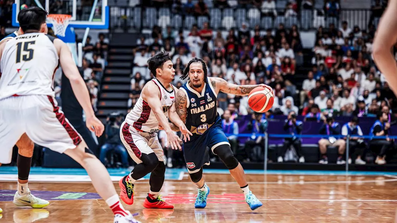 Timnas Basket Indonesia Tertunduk, Kalah Lagi dari Thailand di Kualifikasi FIBA Asia Cup 2025