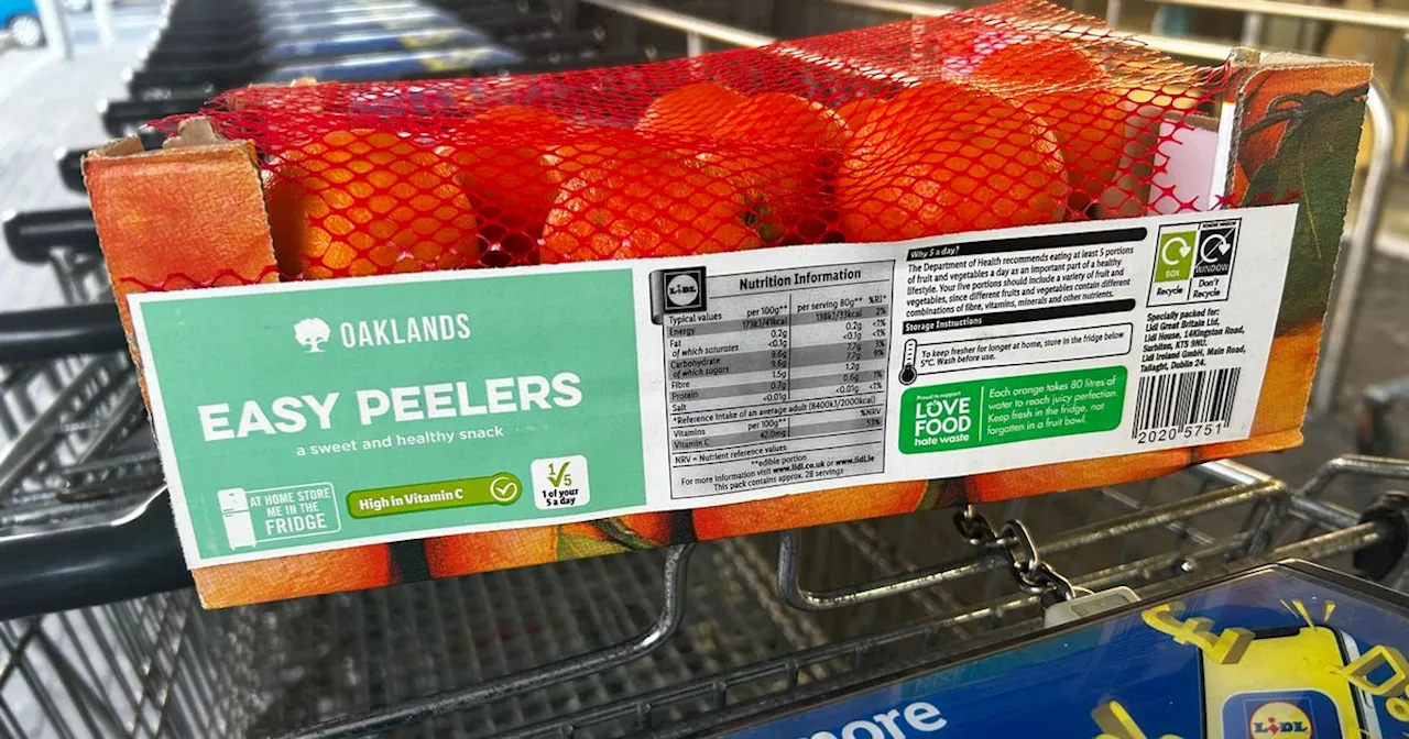 Easy way to get a case of 25 easy peeler oranges for FREE from Lidl