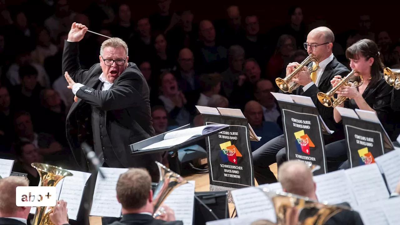 Die Emotionen bei den Brass Bands gingen in alle Richtungen – Bürgermusik wird dritte