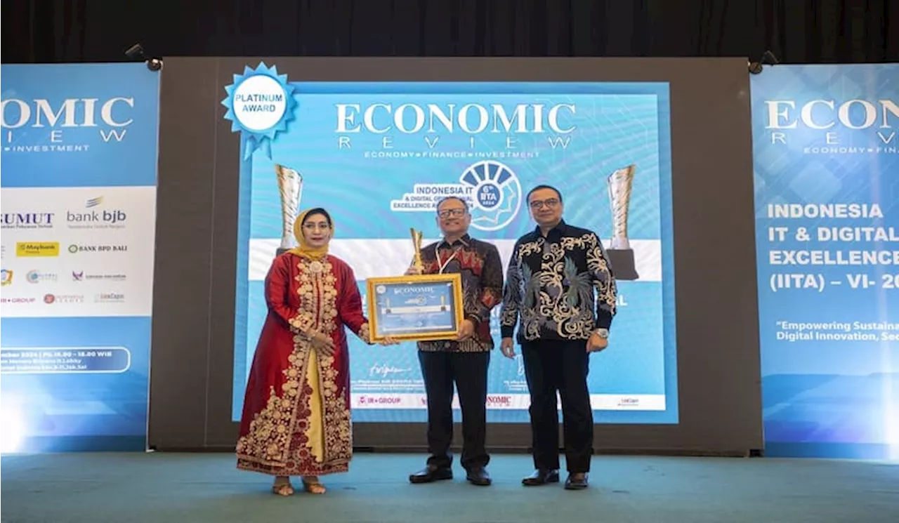 Bank BJB Raih Platinum Award atas Inovasi Teknologi Digital