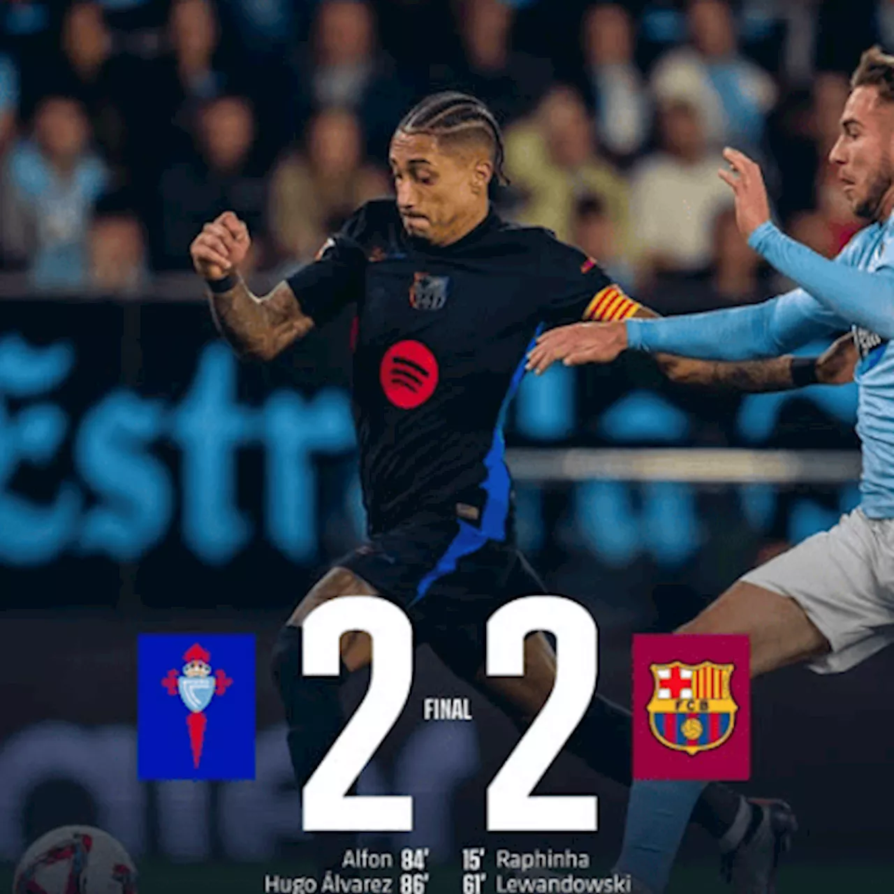 Celta VS Barcelona, Flick Barcelona Bermain Buruk dan Beruntung Bisa Bermain Imbang