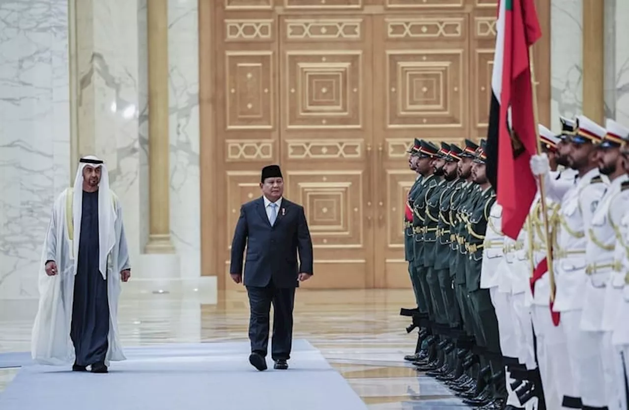 Indonesia dan UEA Tutup Hubungan Baik, Prabowo dan MBZ Bahas Bantuan Kemanusiaan Gaza