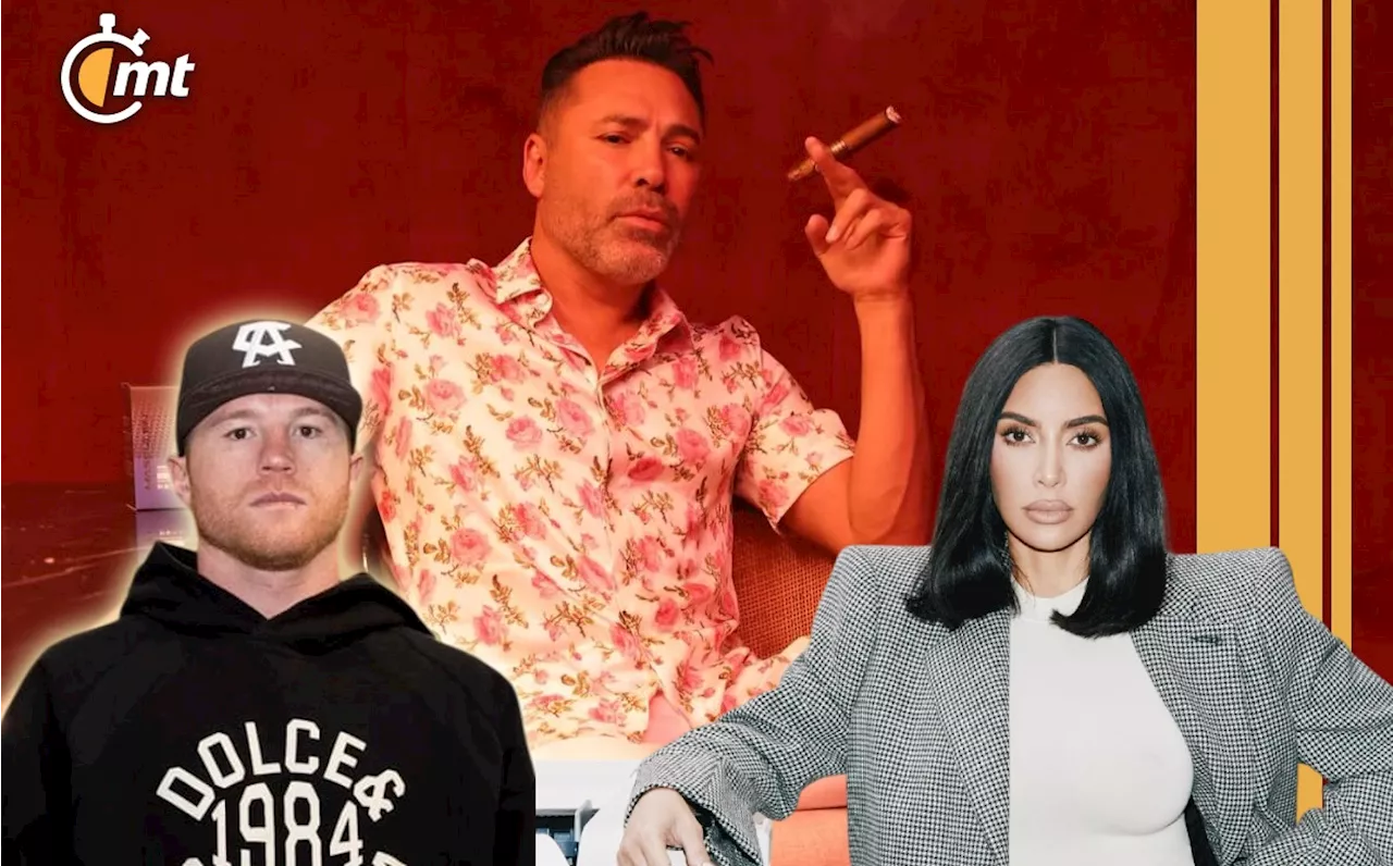 Oscar de la Hoya compara a Canelo Álvarez con Kim Kardashian