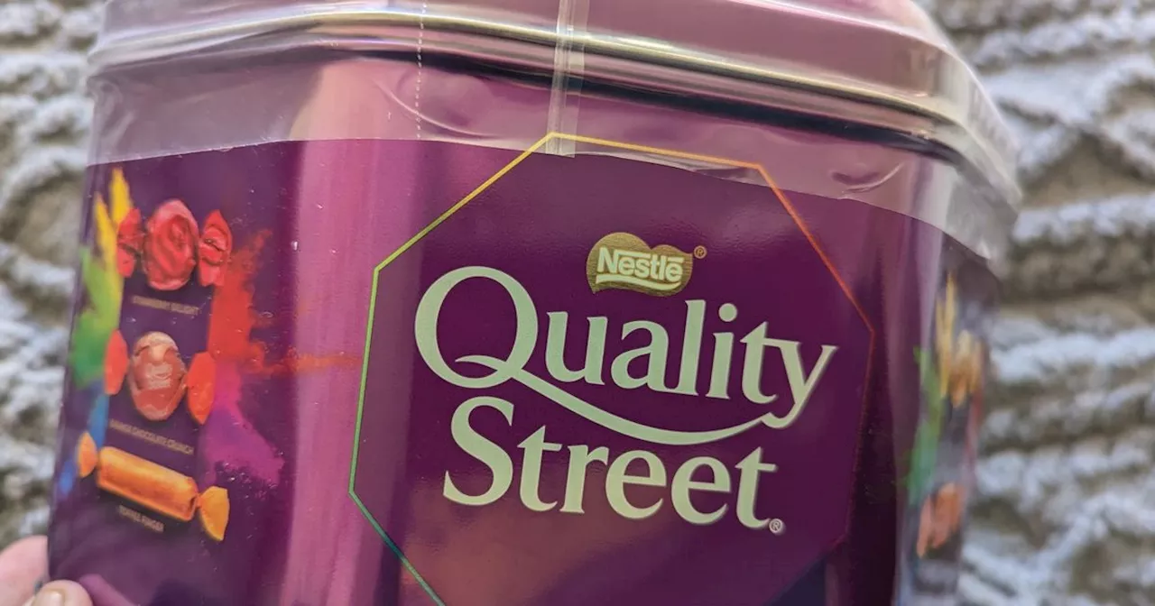 Costco's Giant Quality Street Tin is a Chocolate Lover's Dream