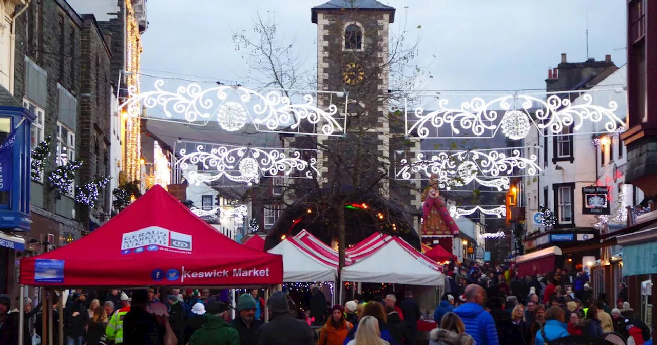 The magical Christmas market nestled deep in the Lake District