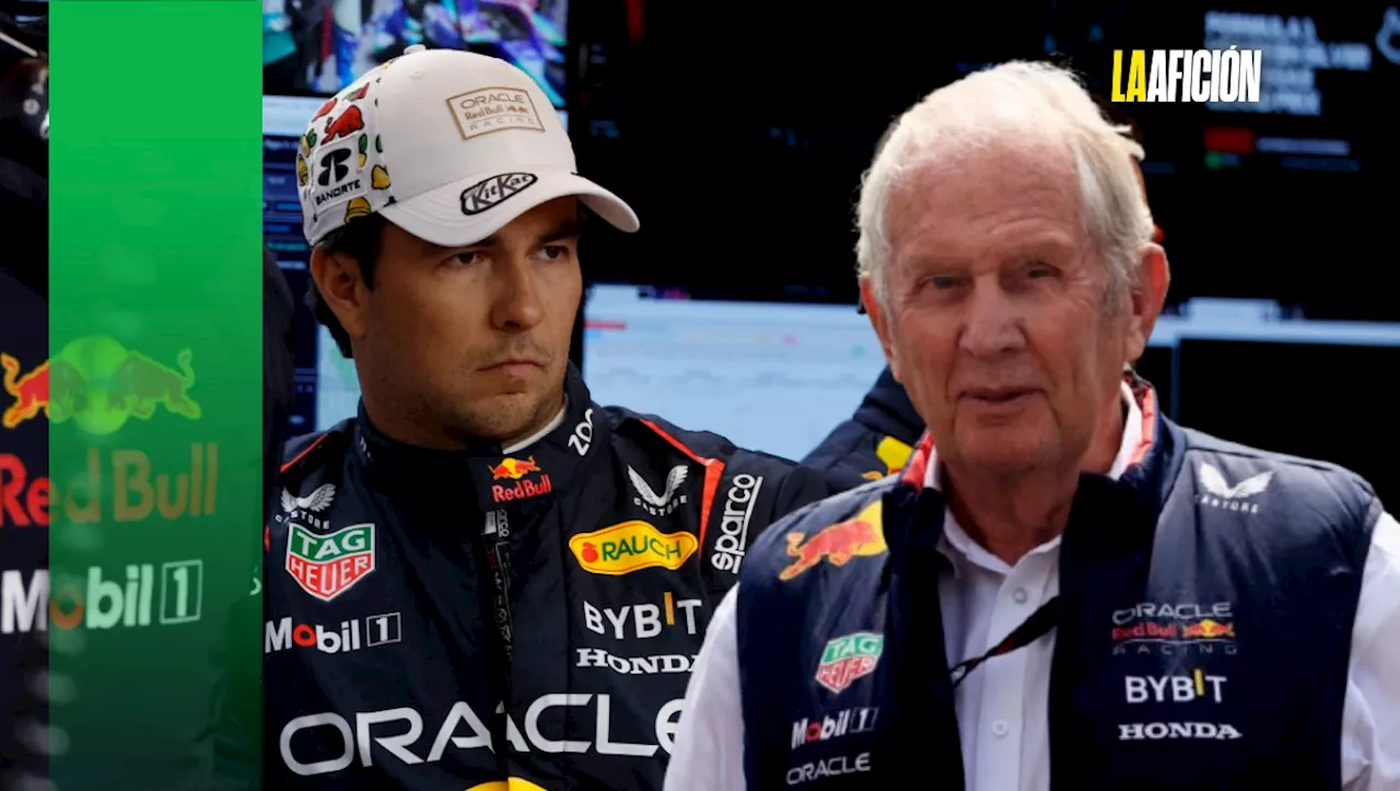 Helmut Marko señala a 'Checo' Pérez por afectar el bono para empleados de Red Bull