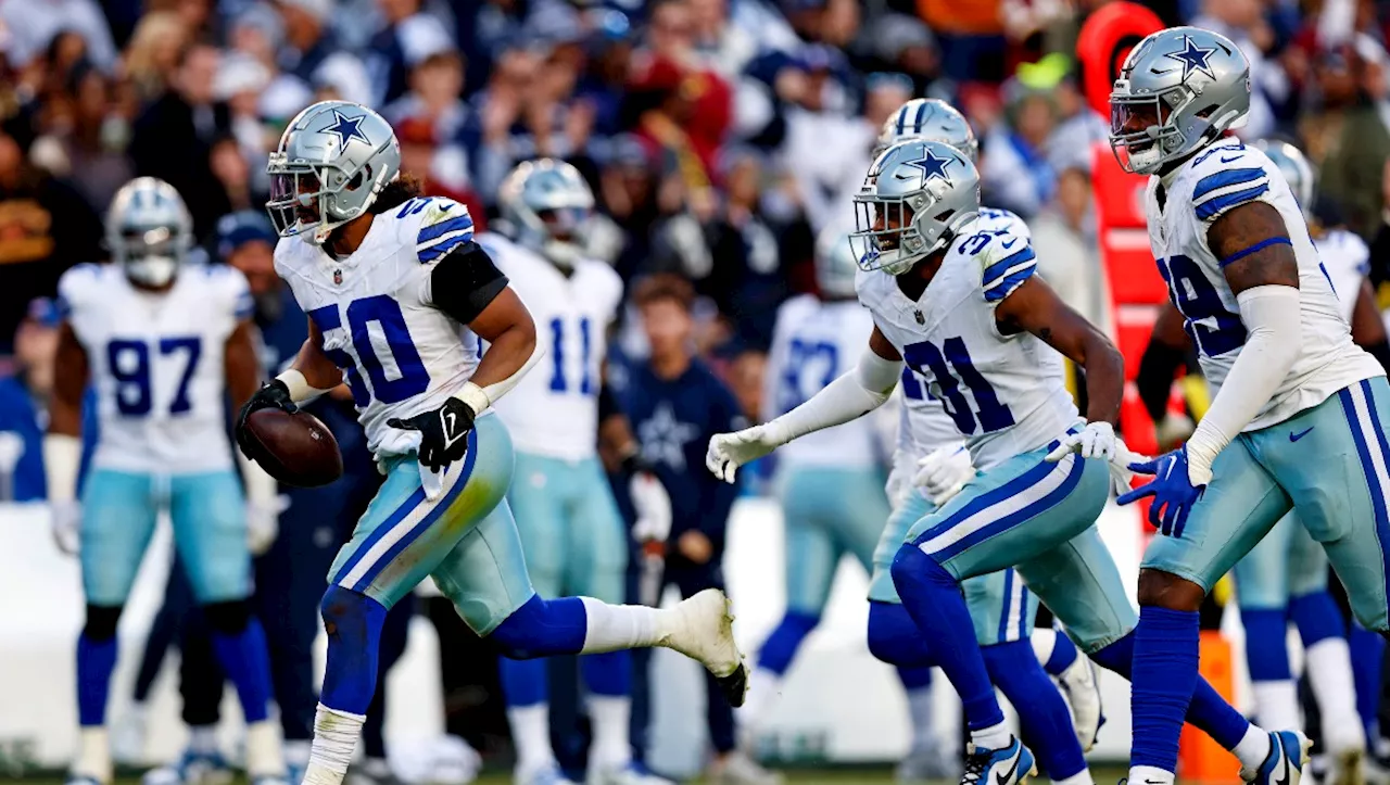 Los Cowboys resucitan y se imponen a Washington en la Semana 12 de la NFL