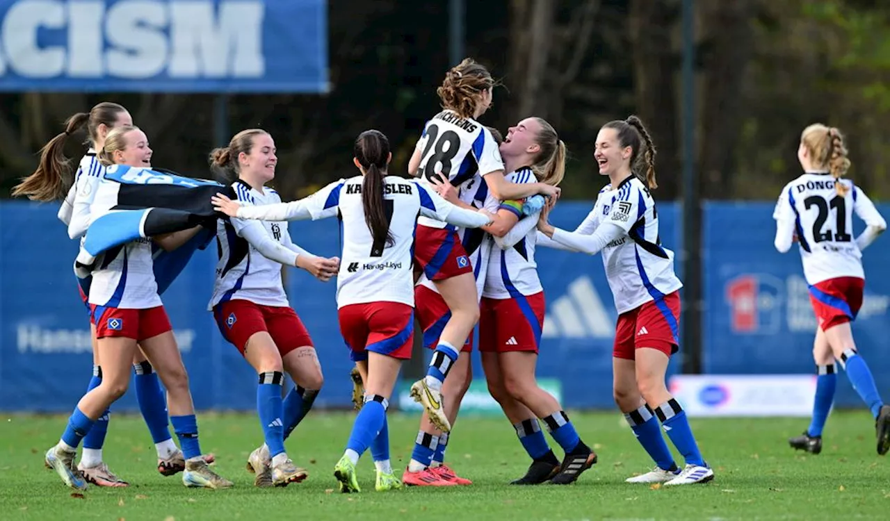 Nach Eigentor-Schock: HSV-Frauen nach 13 Jahren wieder im DFB-Pokalviertelfinale