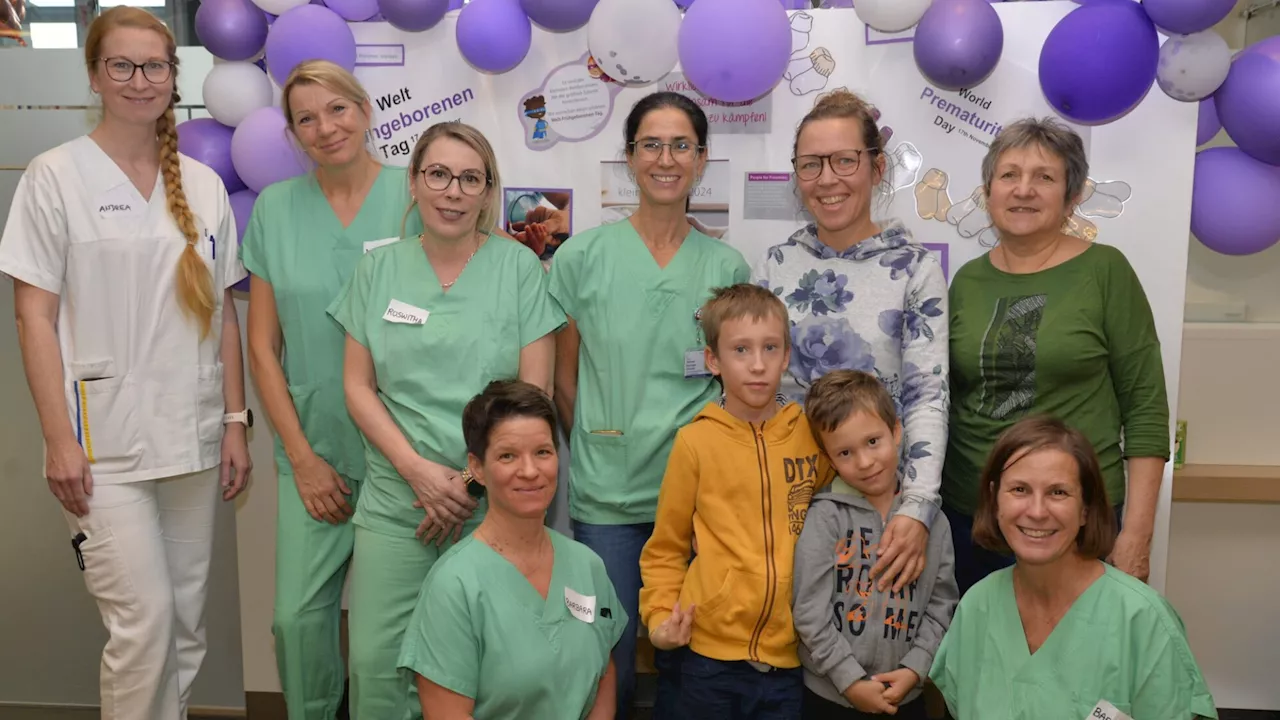 Frühchentreffen am Uniklinikum St. Pölten