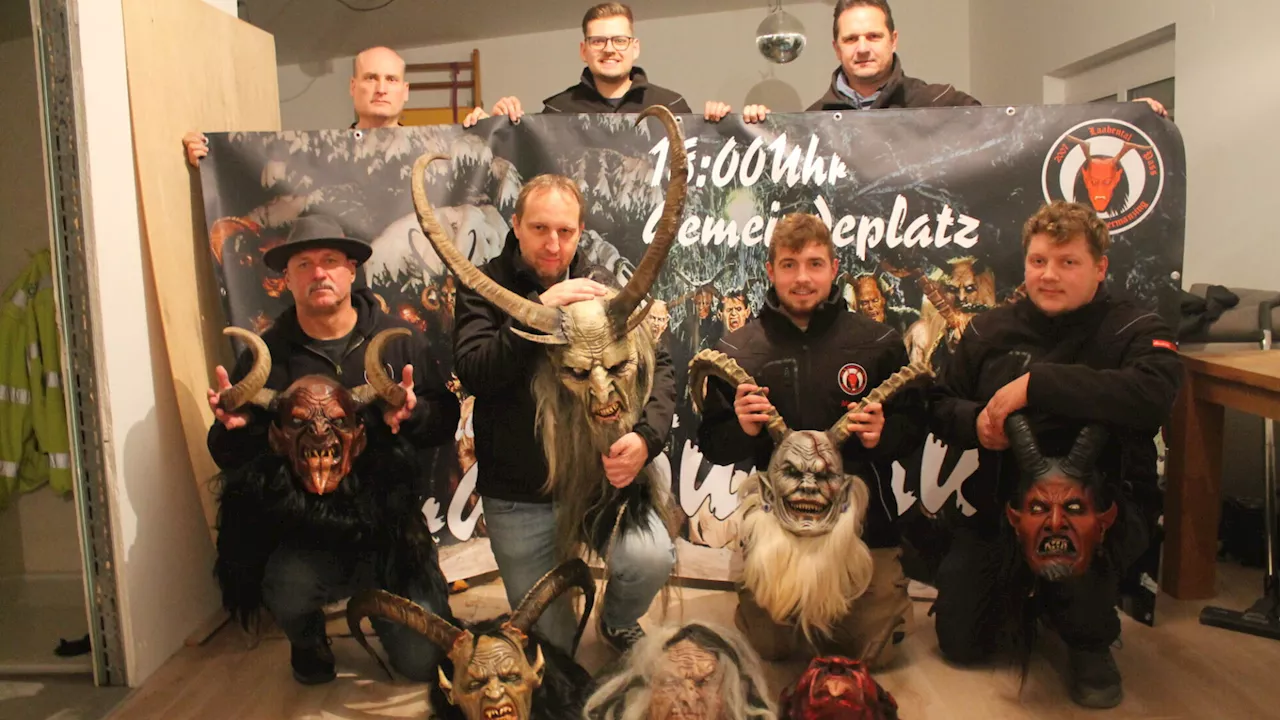 Neustift-Innermanzing: Die Krampusse und Perchten sind los