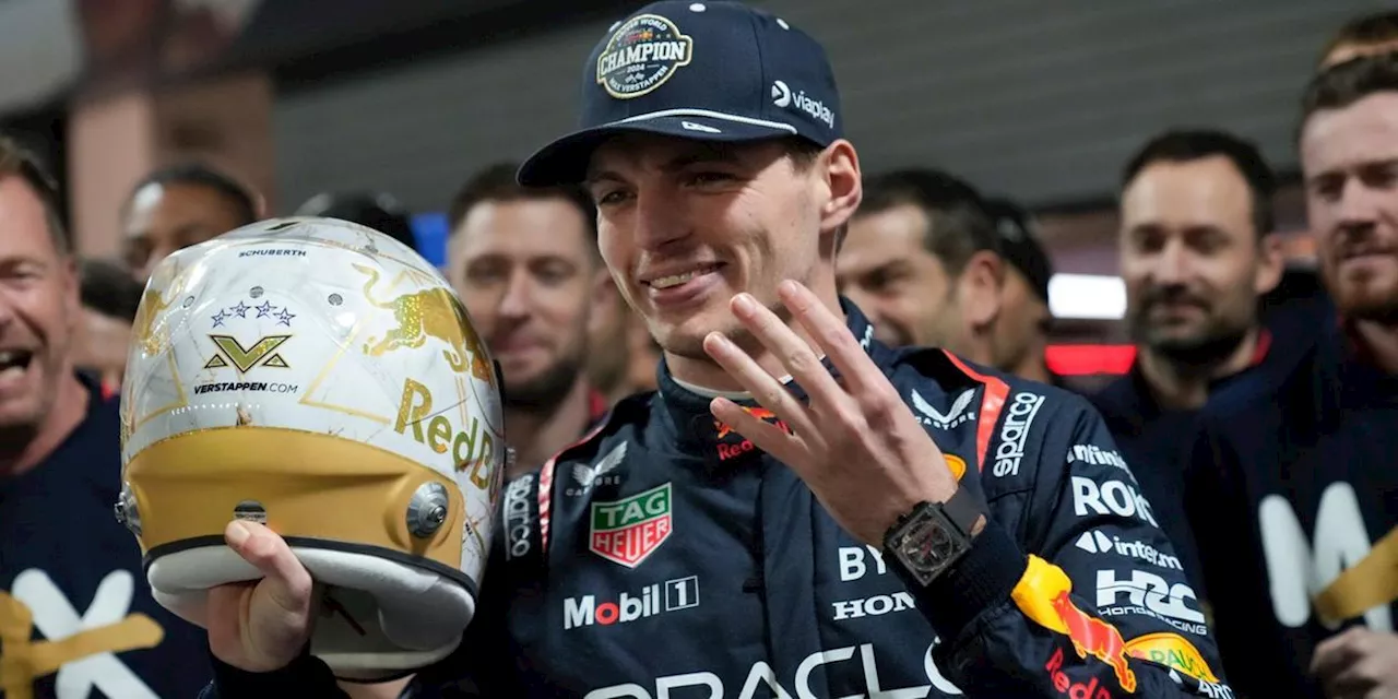 Vier mit Bier: Verstappens WM-Party in der Nacht von Vegas