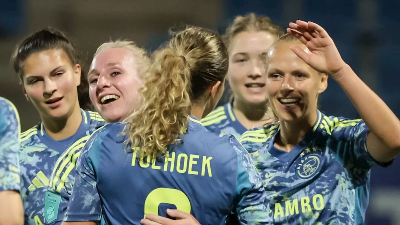 Ajax verovert periodetitel in Eredivisie Vrouwen