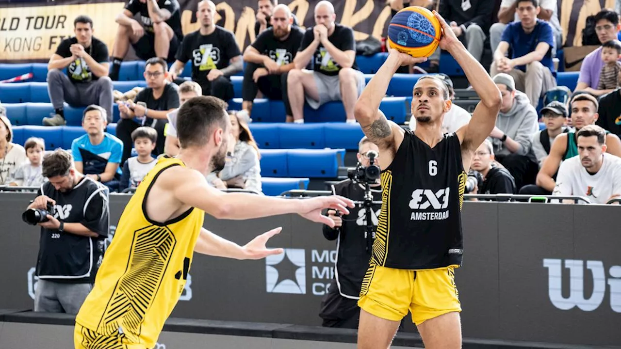 De Jong herhaalt 'gouden' tweepunter in World Tour: 3x3-ploeg naar halve finales