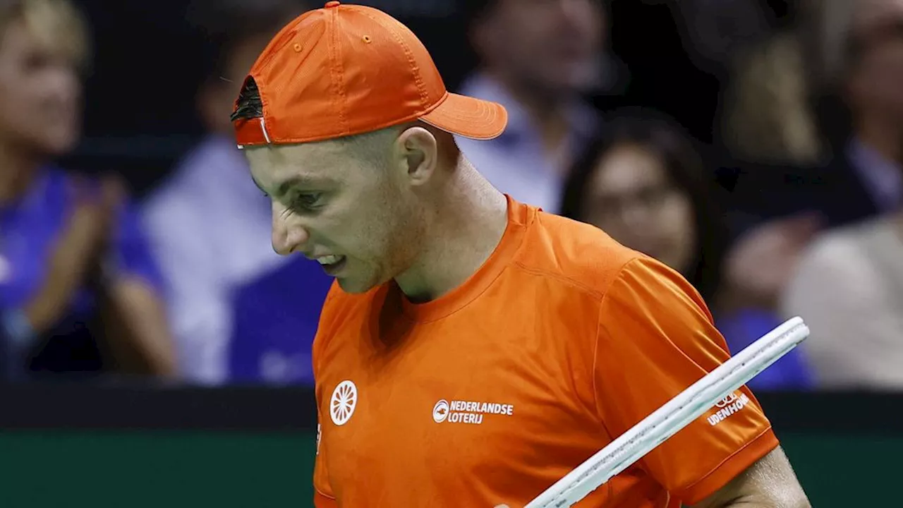 Oranje-tennissers grijpen naast Davis Cup: Italië te sterk in historische finale