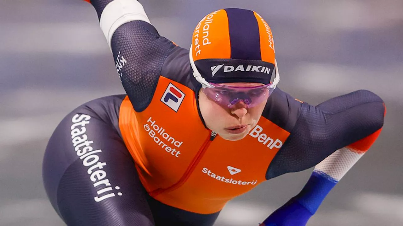 Sprintster Voskamp voor het eerst op wereldbekerpodium 500 meter