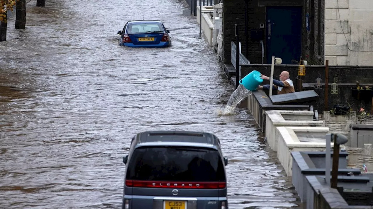 Storm Bert raast verder over VK, weeralarm geldt tot vanavond laat