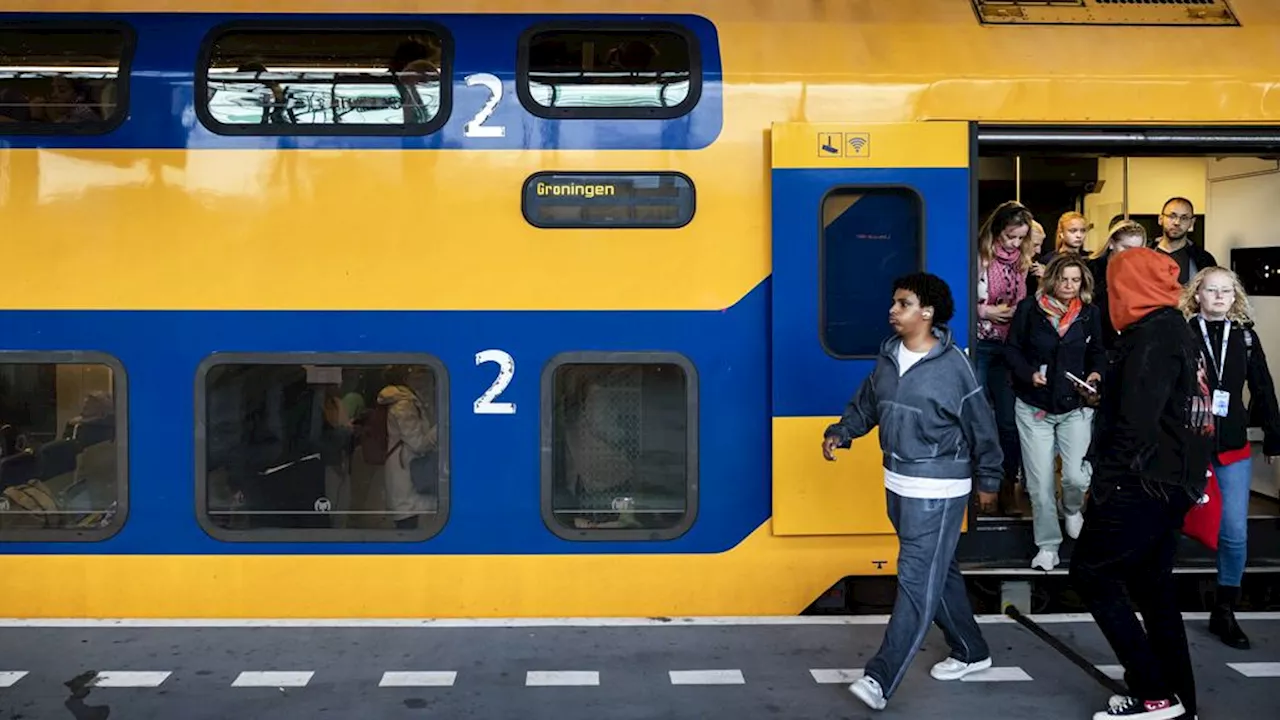 Treinverkeer rond Groningen ontregeld door verzakt spoor