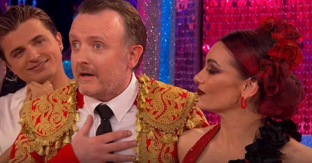 Strictly's Chris McCausland 'done' after emotional moment BBC