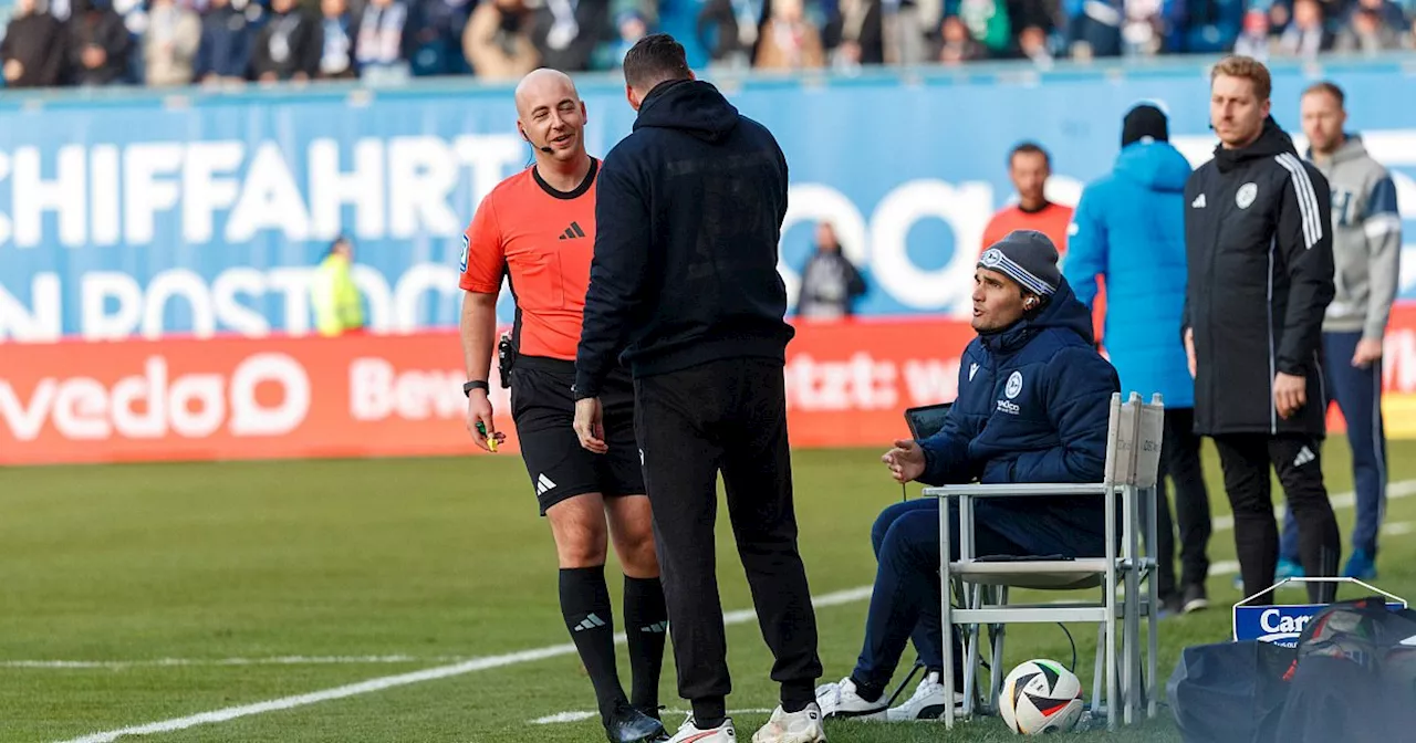 „Extrem respektlos“: Arminia Bielefelds Trainer im Clinch mit dem Schiedsrichter