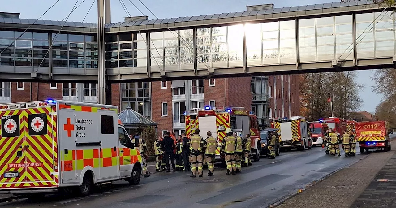 Feuer in Heim in Cloppenburg - Eine Tote und 30 Verletzte