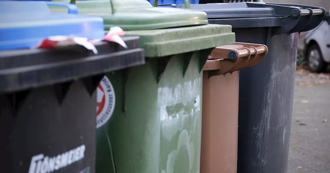 In welche Richtung gehören die neuen Löhner Mülltonnen in Löhne an die Straßen?