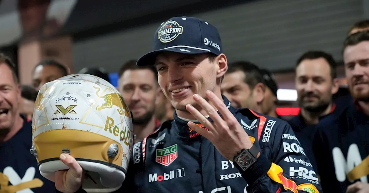 Vier mit Bier: Verstappens WM-Party in der Nacht von Vegas