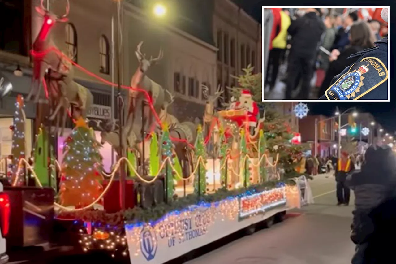 Not-so-jolly woman, 62, charged with slugging spectator at Santa Claus parade: police