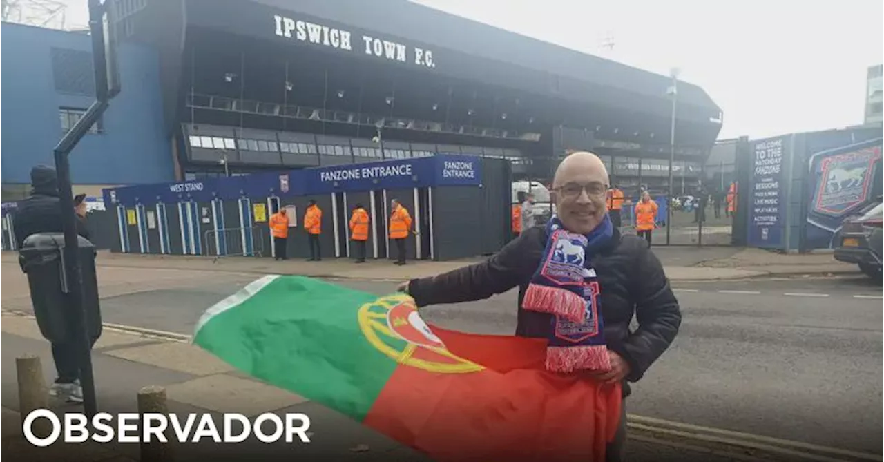 Coração dividido: Portugueses em Ipswich celebram a estreia de Amorim no Manchester United