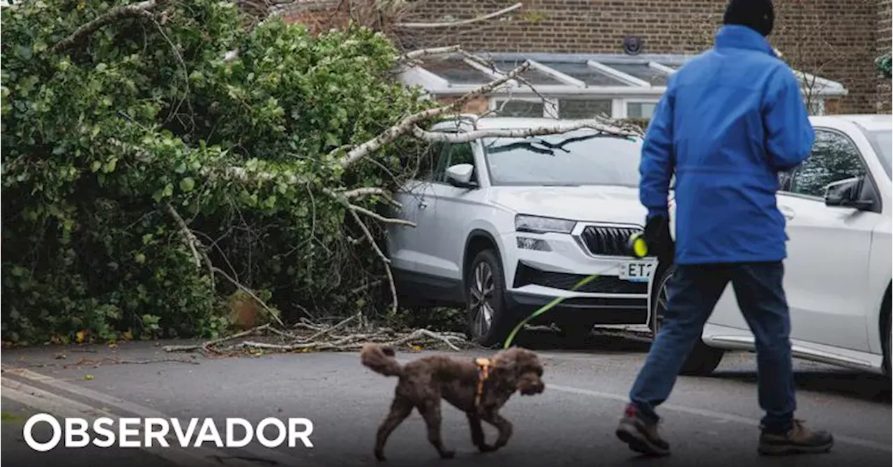 Depressão Bert causa inundações no Reino Unido e quatro voos cancelados em Espanha