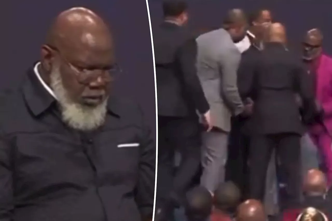 Bishop TD Jakes suffers medical emergency during sermon at Sunday service