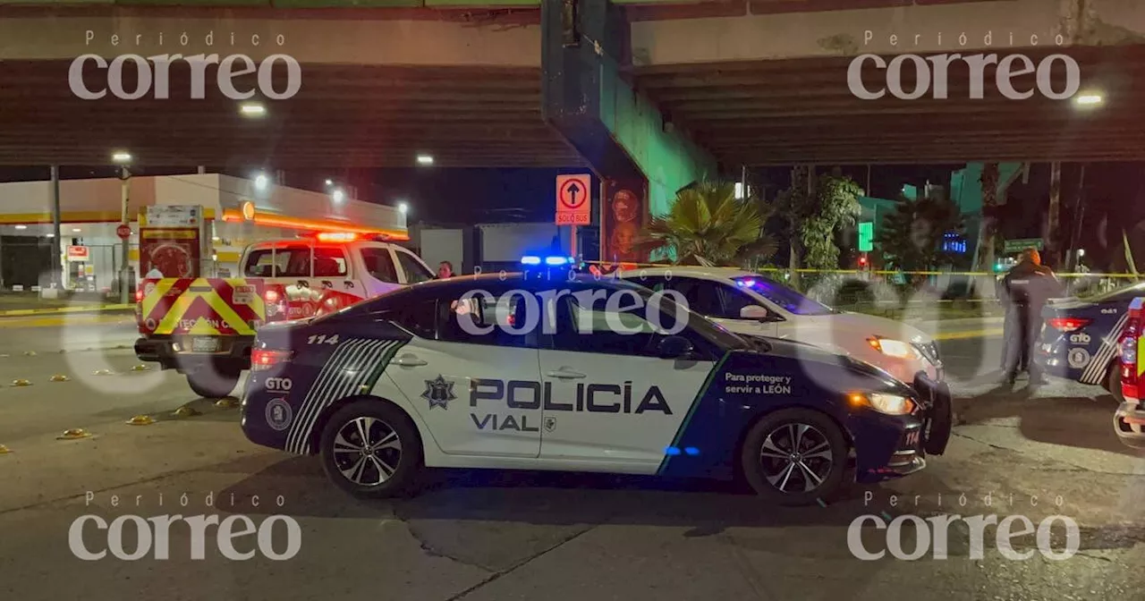 Pareja muere en accidente de motocicleta en León