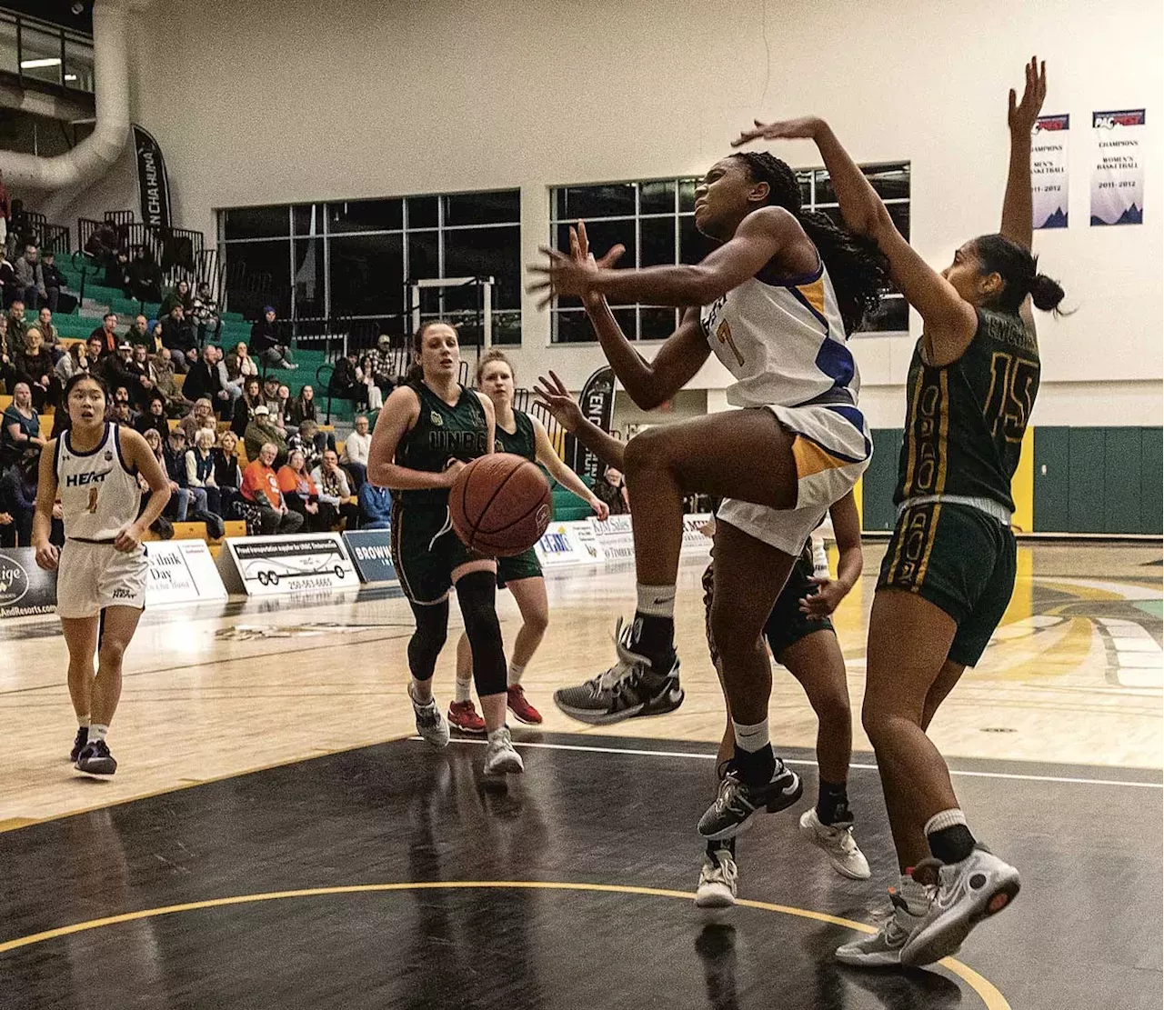 UNBC Timberwolves Bounce Back with Win Over UBCOkanagan Heat Sports