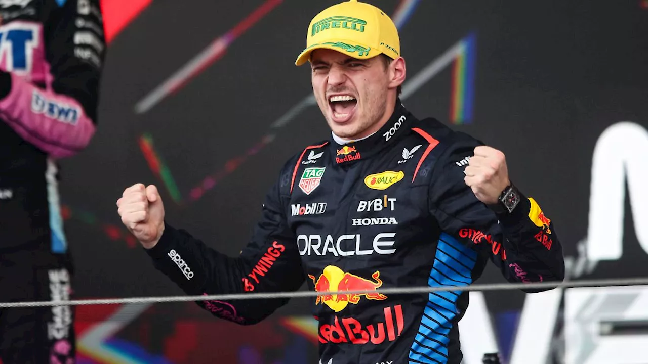 Max Verstappen von Red Bull ist Formel 1-Weltmeister