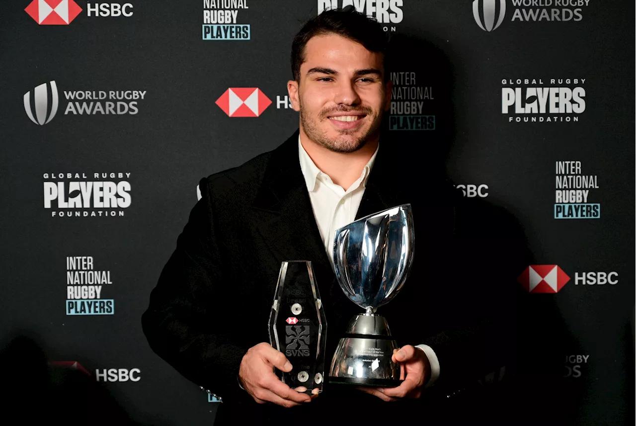 Antoine Dupont sacré meilleur joueur du monde de rugby à VII