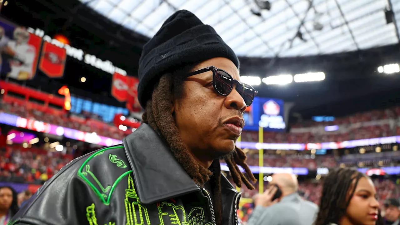 Jay-Z in Attendance for Dallas Cowboys vs. Washington Commanders