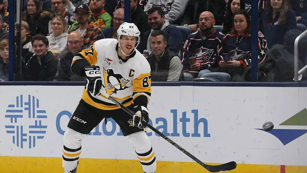 Pittsburgh Penguins' Sidney Crosby Records 600th NHL Goal