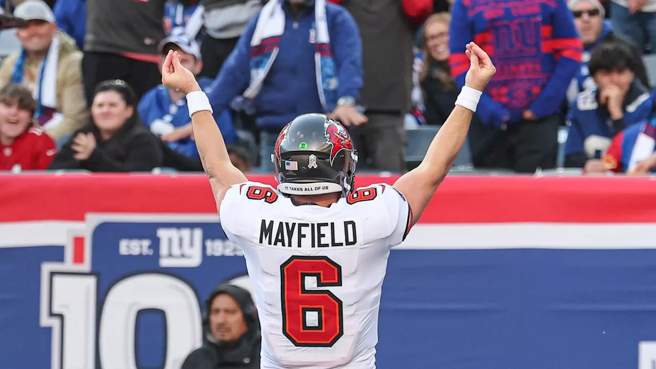 Tampa Bay Buccaneers QB Baker Mayfield Speaks on Tommy DeVito 'Tribute' Celebration