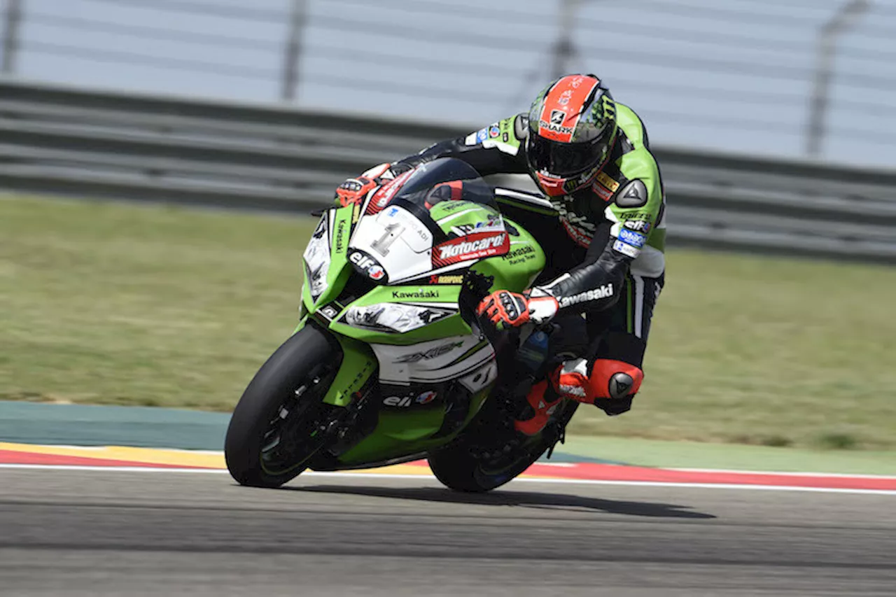 Aragón, Superpole 2: Tom Sykes wieder einsame Spitze