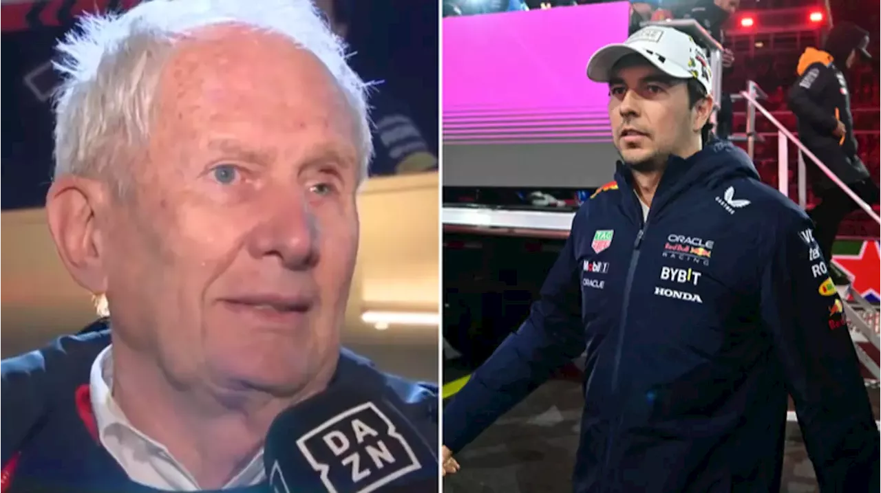 Helmut Marko slammed for brutal comment about Sergio Perez after Max Verstappen wins F1 title