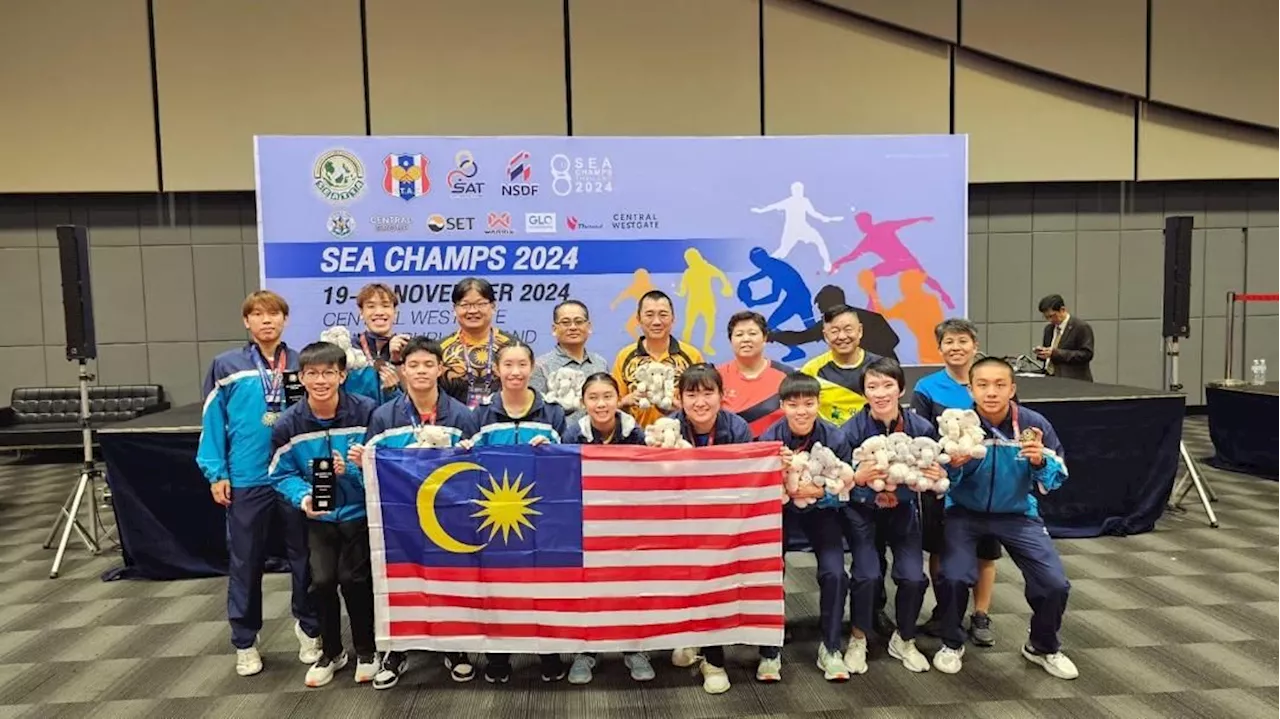 Malaysia Wins Historic First Overall Title at SEA Table Tennis Championships