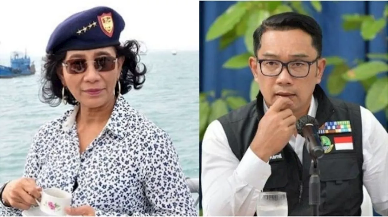 Beda Pendidikan Susi Pudjiastuti vs Ridwan Kamil, Disentil Gegara Pidato Seksis Soal Janda