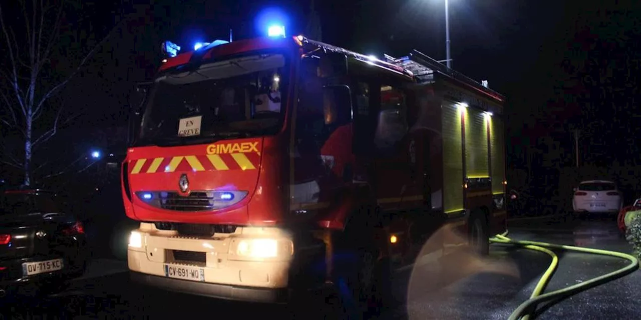 À St-Vincent-de-Paul, près de Bordeaux, une maison détruite par un incendie, un couple évacué