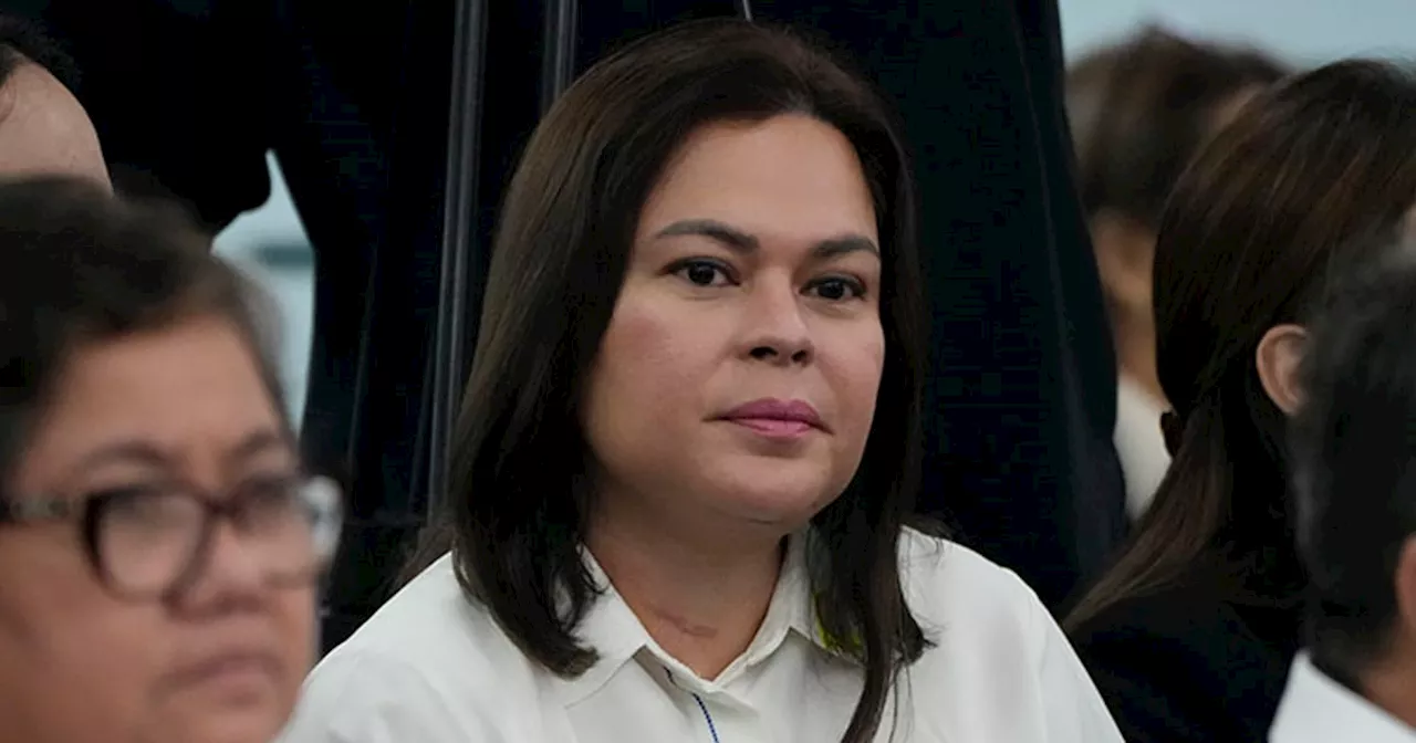 Sara Duterte denies threatening Marcoses, Romualdez