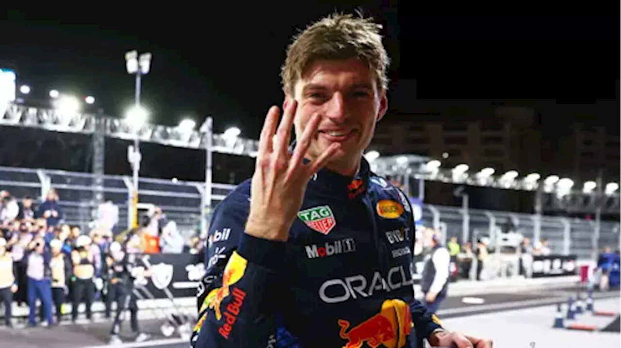 Verstappen Wins Fourth Consecutive Formula One World Championship