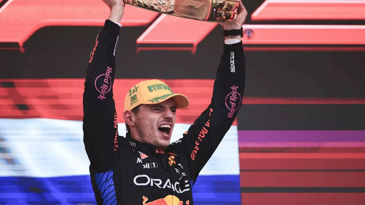 Verstappen Världsmästare i Formel 1 2024