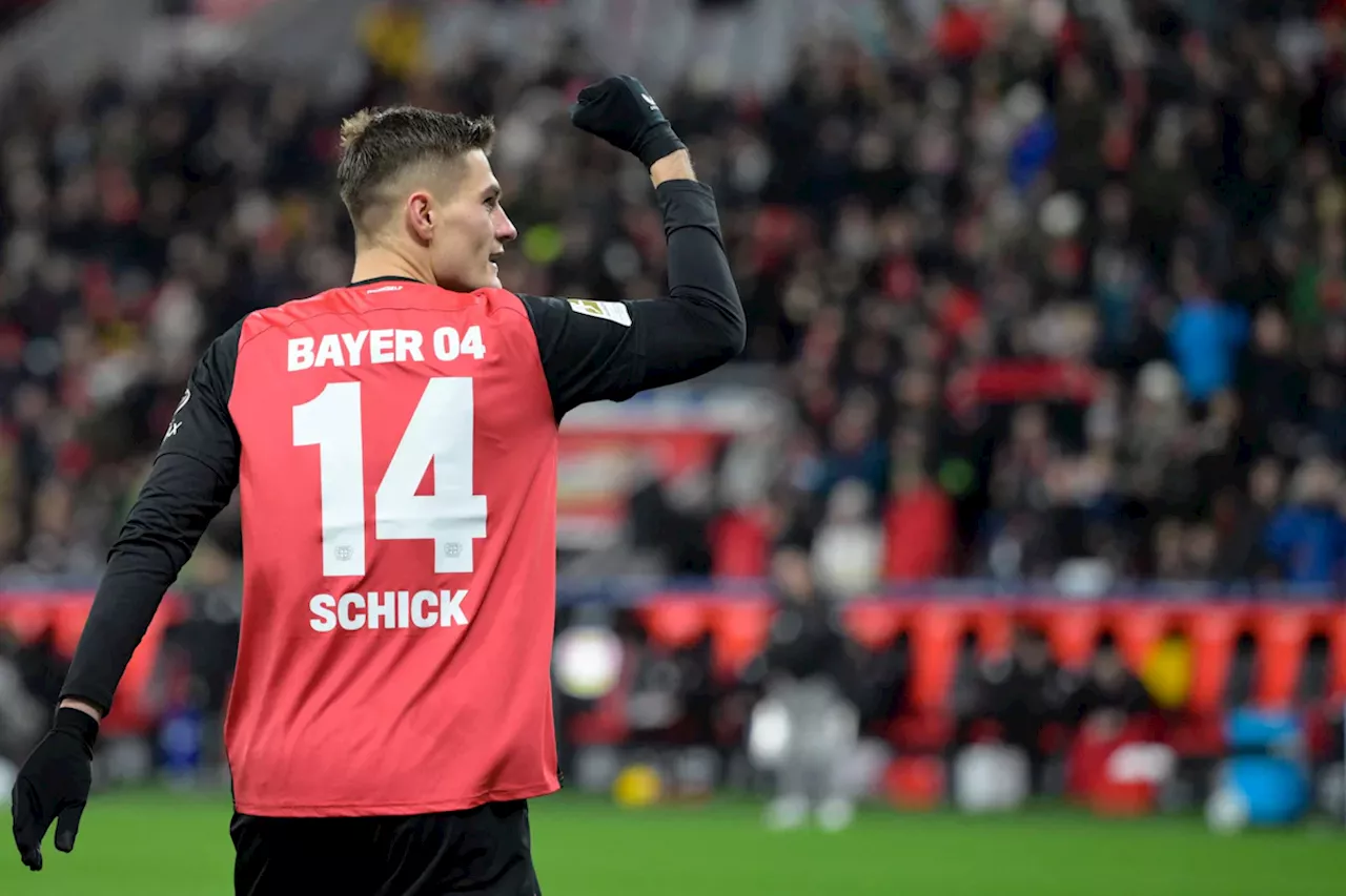 Schick trifft dreifach beim Sieg von Bayer Leverkusen gegen Heidenheim