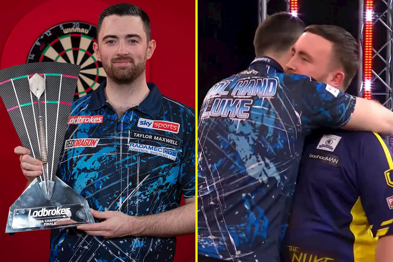 Luke Humphries trumps Luke Littler again as referee calls out fans at Players Championship final...