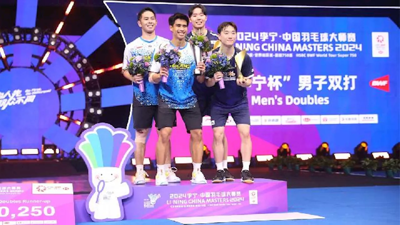 Sabar / Reza Bersyukur Tembus Final China Masters 2024 Meski Gagal Juara