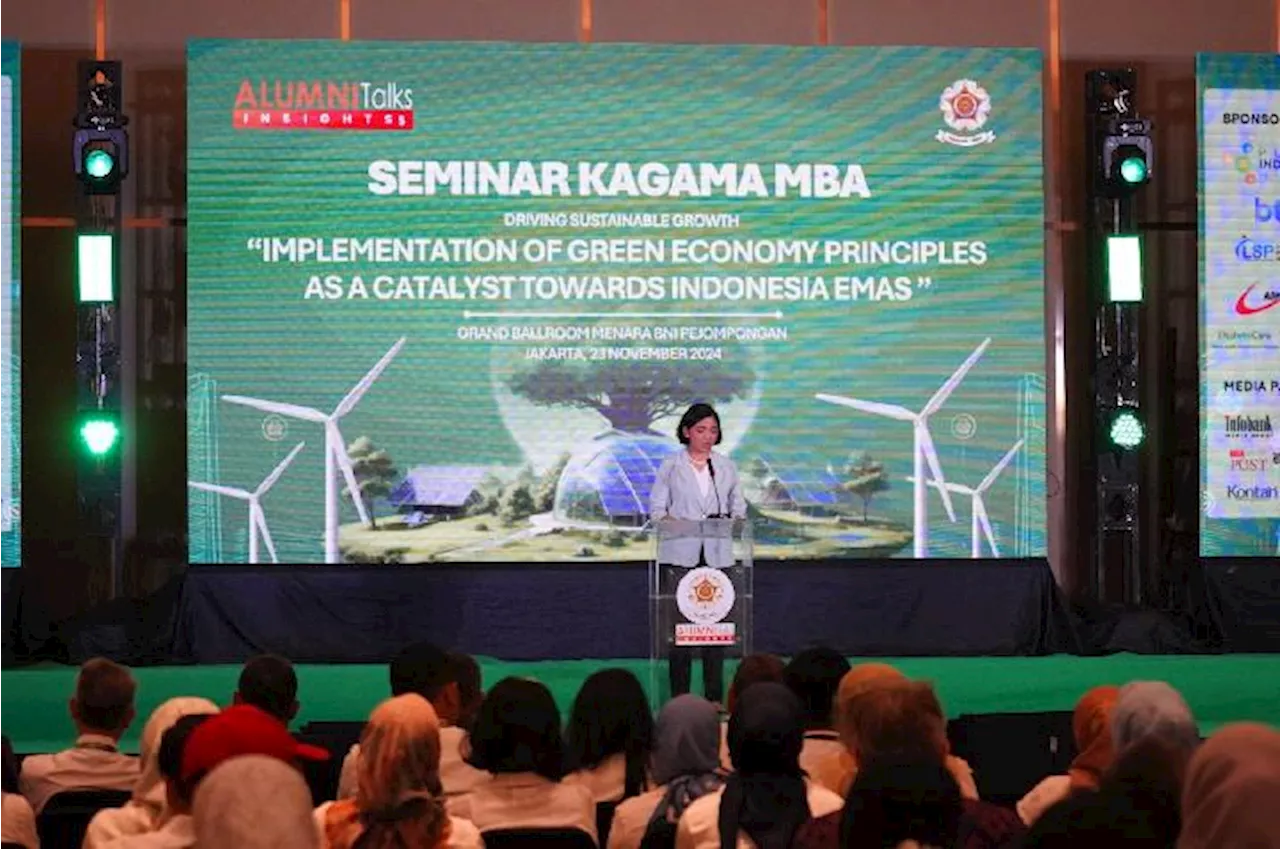 Seminar KAGAMA-MBA Bahas Ekonomi Hijau Menuju Indonesia Emas 2045